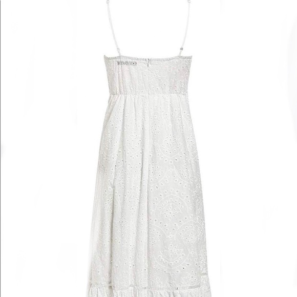 BerryGo Embroidery Pearl Button  Maxi Dress - Picture 9 of 10